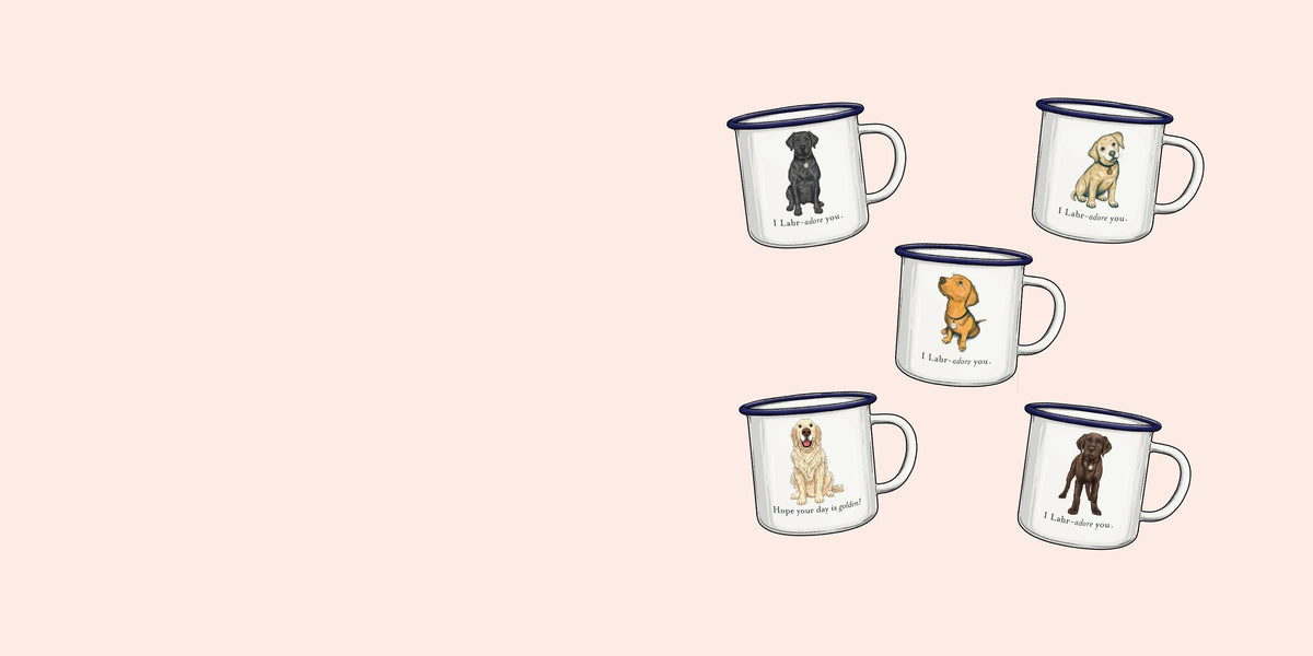 "I Labr-adore you" Mugs