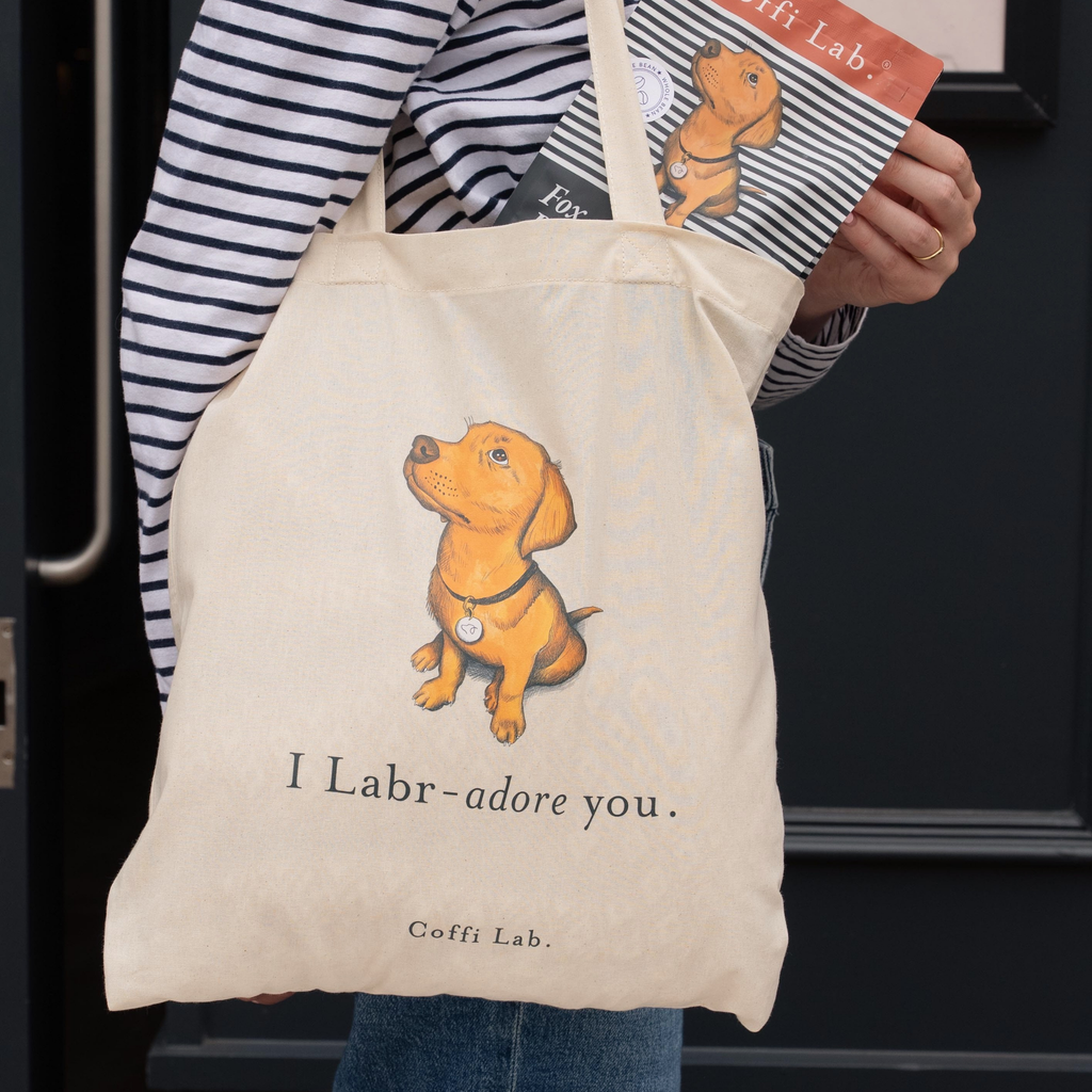 "I Labradore you" Tote - Fox Red