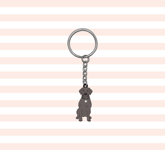 Black Lab Keyring