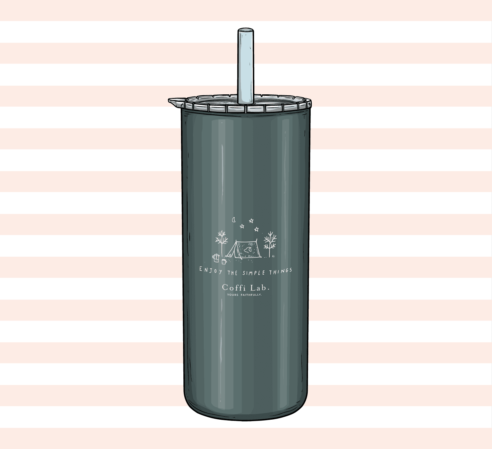 "Enjoy the Simple Things" Tumbler