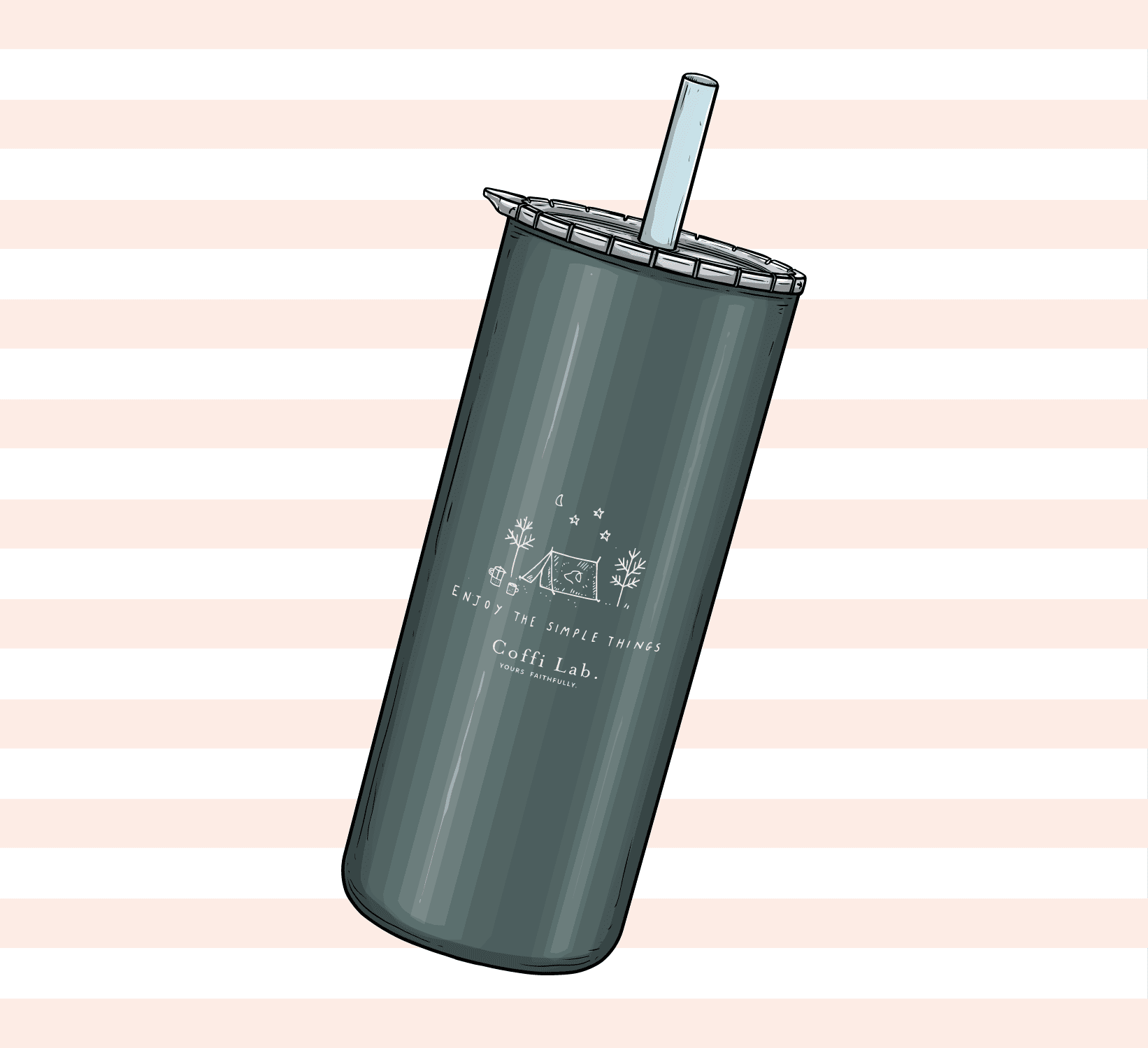 "Enjoy the Simple Things" Tumbler