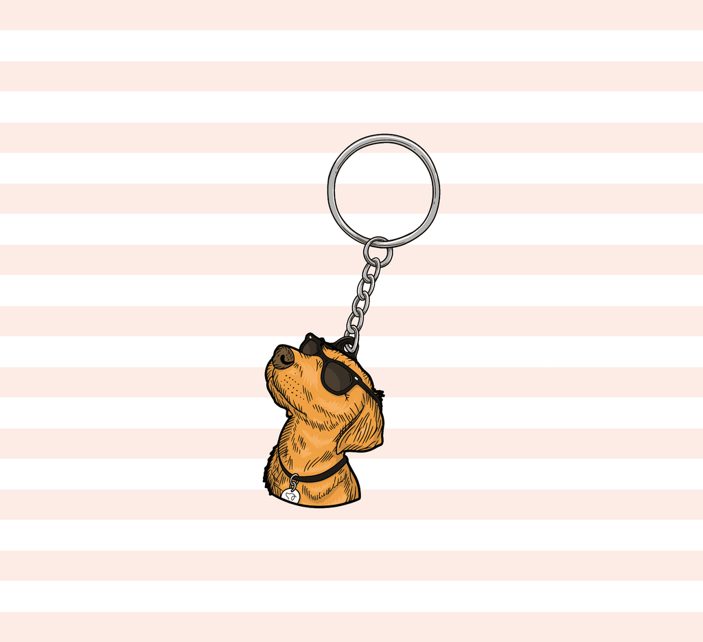 Fox Red Keyring