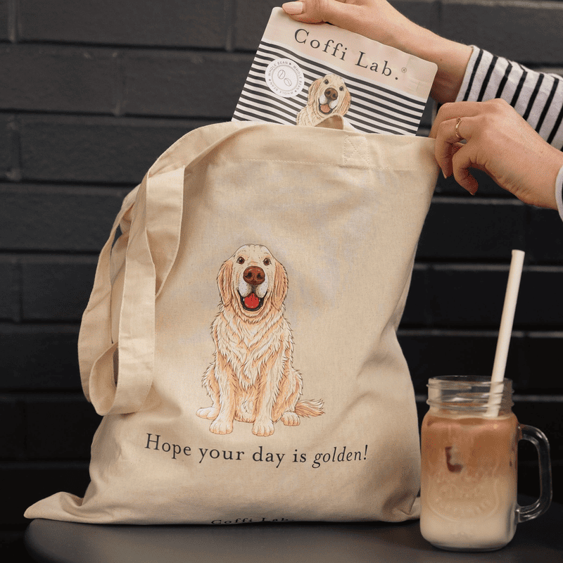 "Hope your day is golden" Tote
