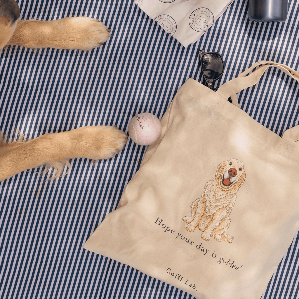 "Hope your day is golden" Tote