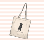 "I Labradore you" Tote - Black