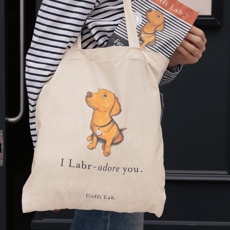 "I Labradore you" Tote - Fox Red