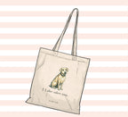 "I Labradore you" Tote - Yellow