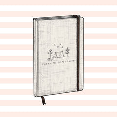 "Enjoy the Simple Things" Notebook