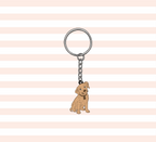 Yellow Lab Keyring