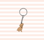 Yellow Lab Keyring